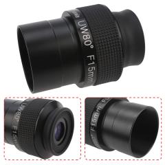 Astromania Fully Multi-coated 2" Ultra-Wide 80 Degree Eyepiece For Telescope - F15mm