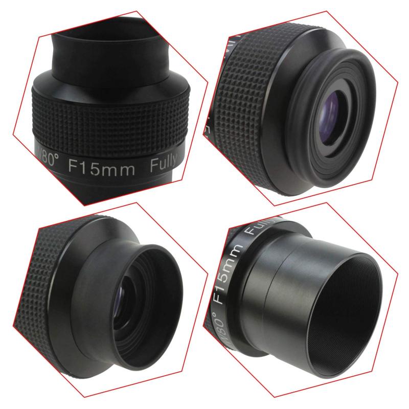 Astromania Fully Multi-coated 2&quot; Ultra-Wide 80 Degree Eyepiece For Telescope - F15mm