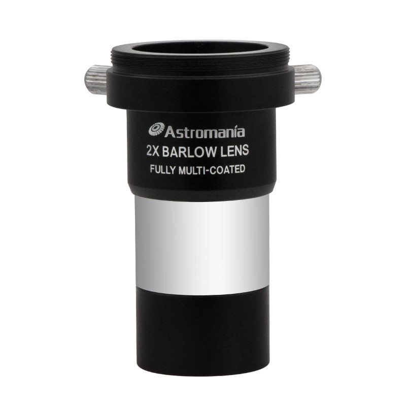 Astromania 1.25&quot; Latest 2X Barlow Lens MultiCoated Metal with M42x0.75 Thread Camera Interface for Telescopes