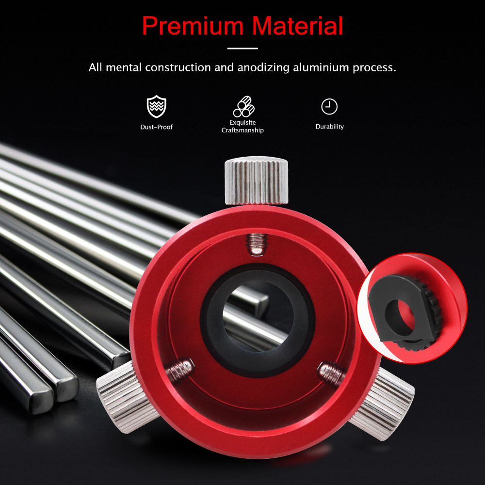 Astromania Polar Scope Adapter for Right Angle Viewfinder - Mount Angled Finder on Polar Finder of Most Common Mounts, Makes Polar Alignment at Breeze and More Comfortable