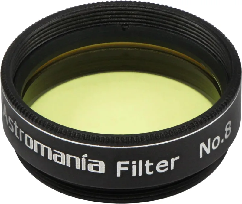 Astromania 1.25" Color / Planetary Filter - #8 Yellow
