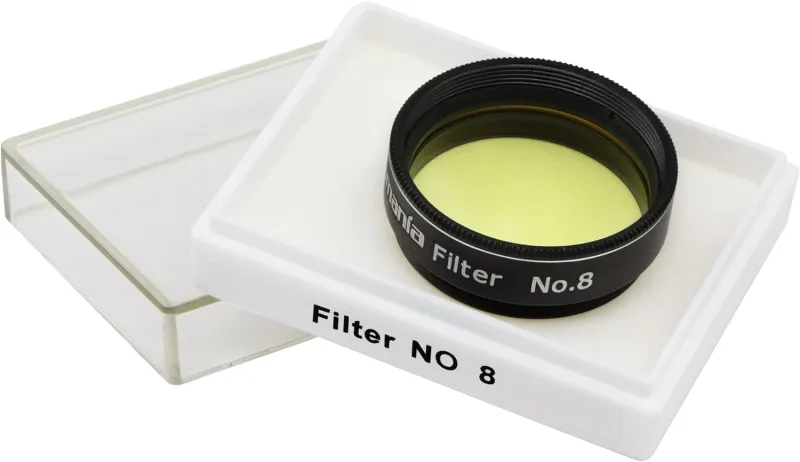 Astromania 1.25" Color / Planetary Filter - #8 Yellow