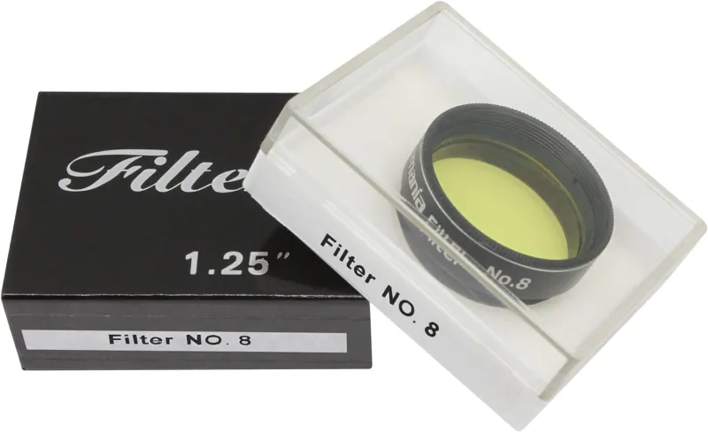 Astromania 1.25" Color / Planetary Filter - #8 Yellow