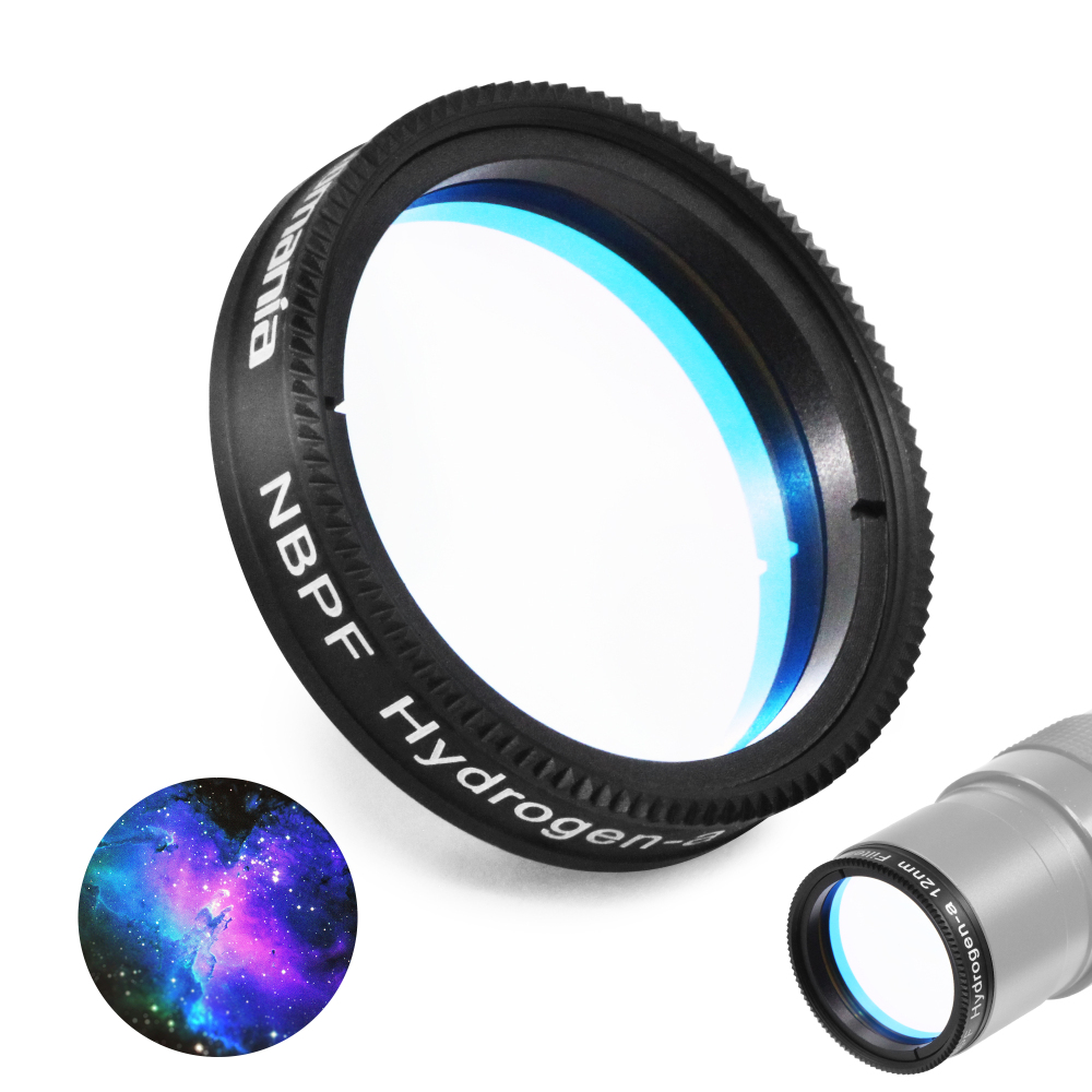 Astromania 1.25" Narrowband NBPF H ydrogen-a 12nm Filter - deep sky photos in H-alpha light