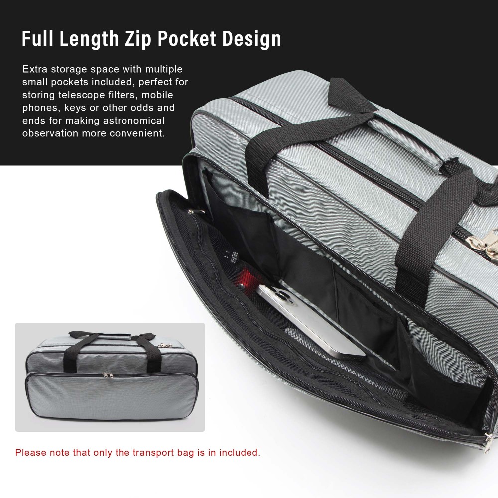 Astromania Transport Bag for 1.25" Eyepiece and 2" Eyepiece - Eyepiece Carry Case