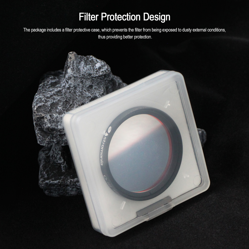 Astromania 2" O-III Filter - produces near-photographic views of the Veil, Ring, Dumbbell and Orion nebula, among many other objects