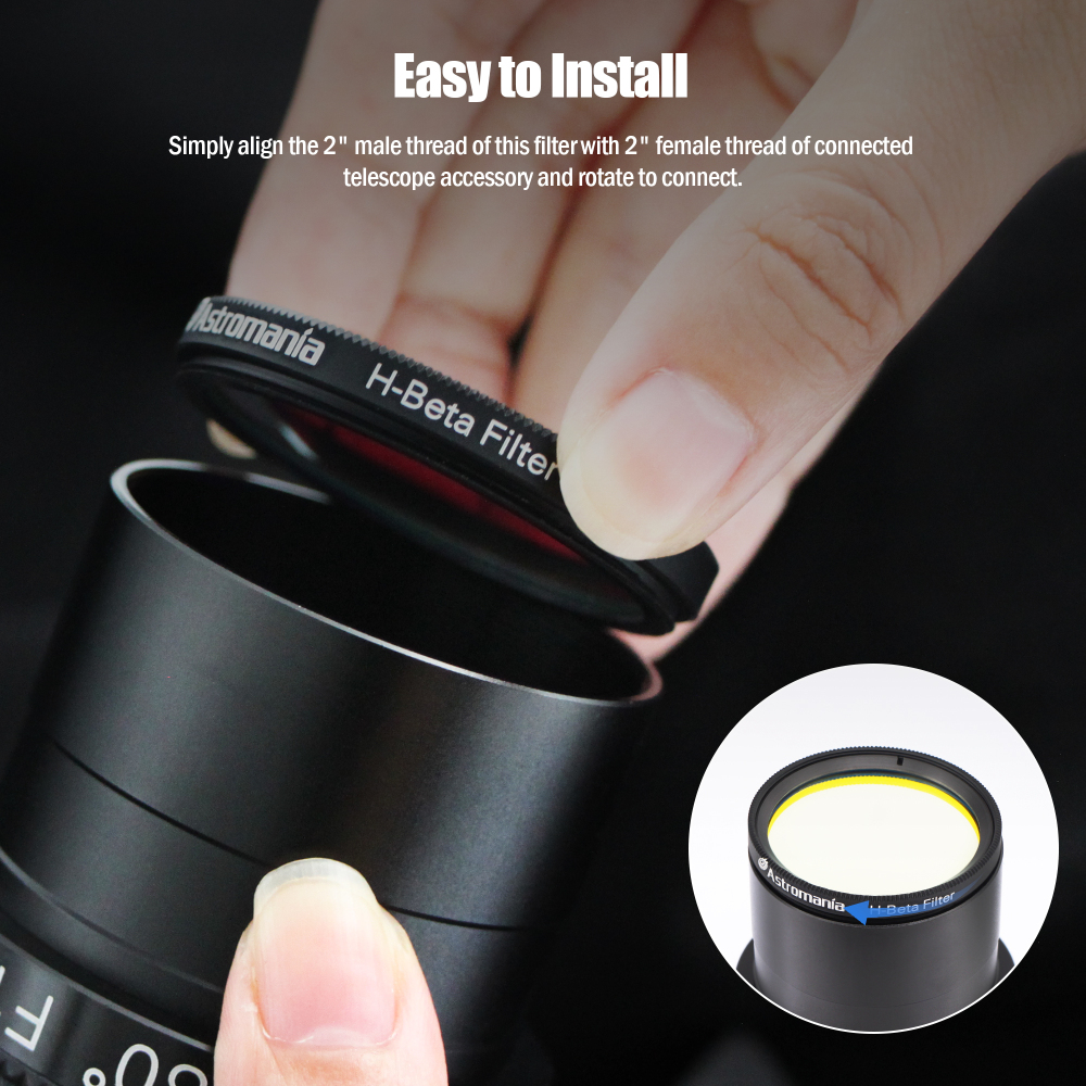 Astromania 2" Narrowband H-Beta Filter