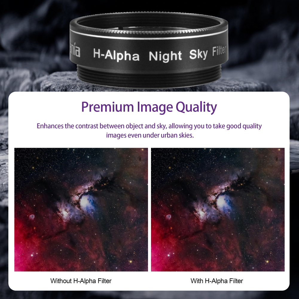 Astromania 1.25" H-Alpha Night Sky Filter