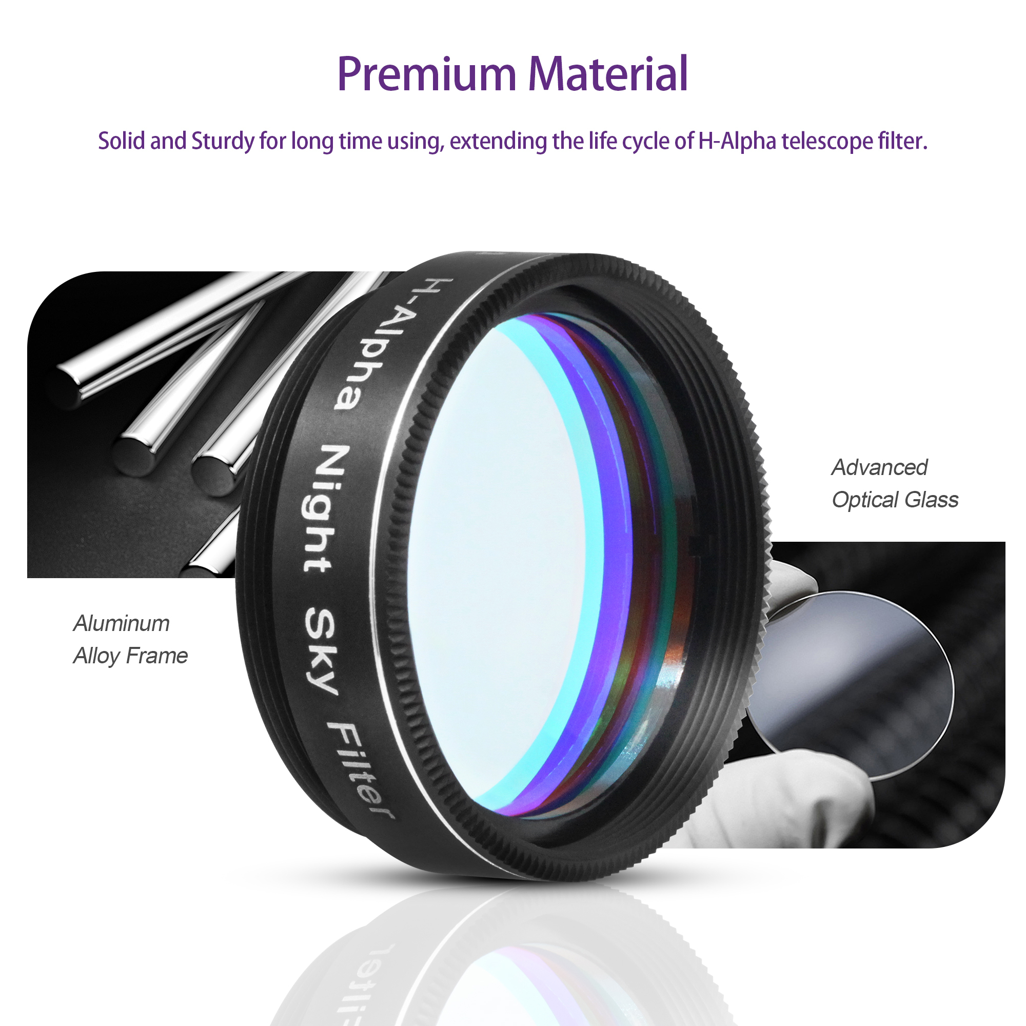 Astromania 1.25" H-Alpha Night Sky Filter