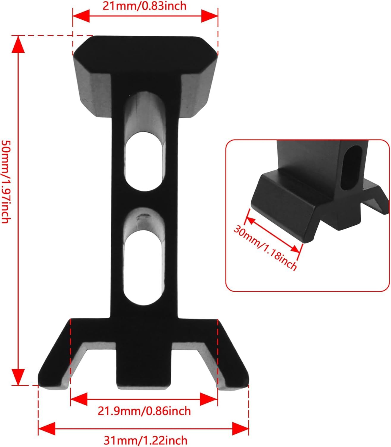 Astromania Dovetail Finder Bracket for Finder Deluxe Telescope Reflex Sight