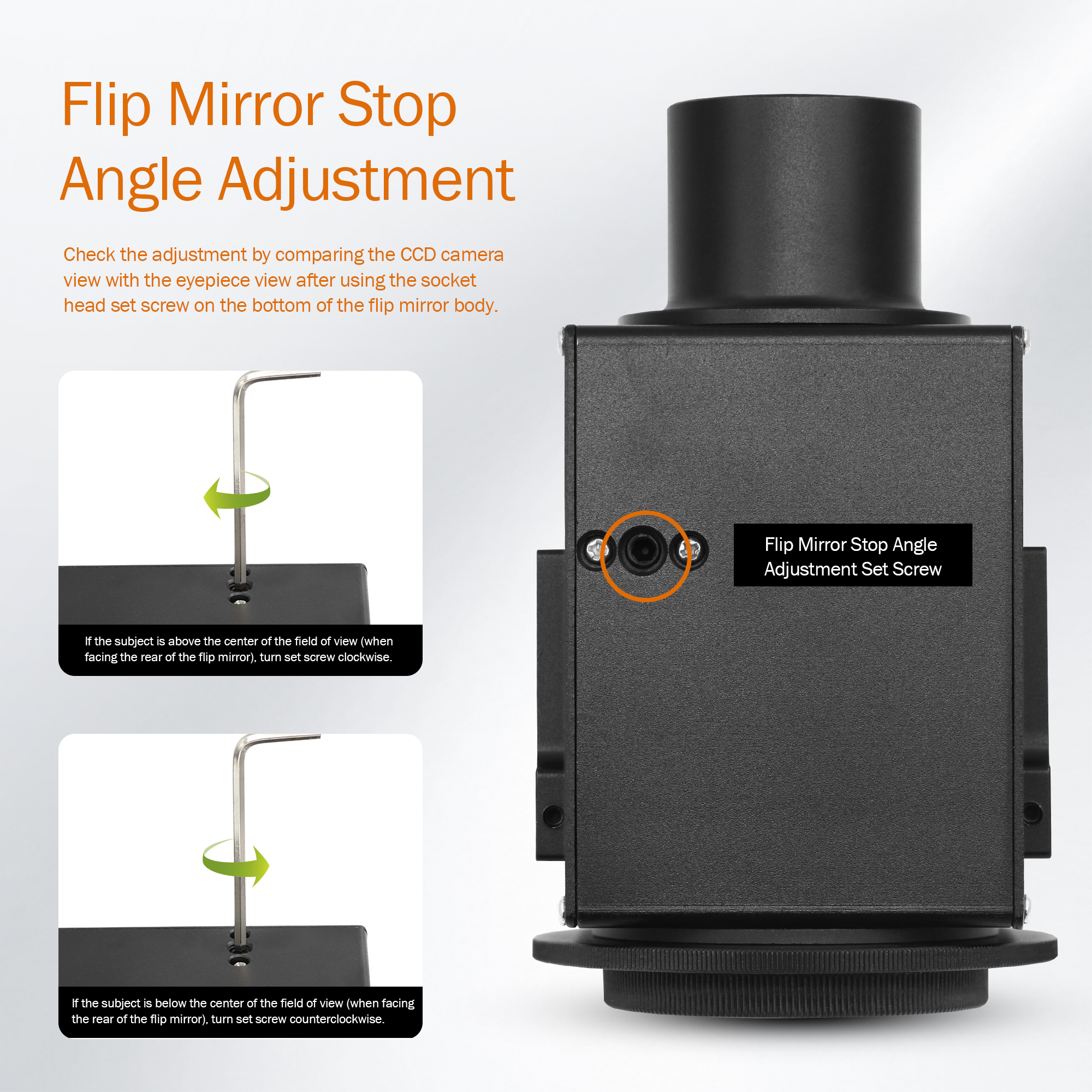 Astromania 1.25 Inch Flip Mirror for Telescope, Precise Focusing