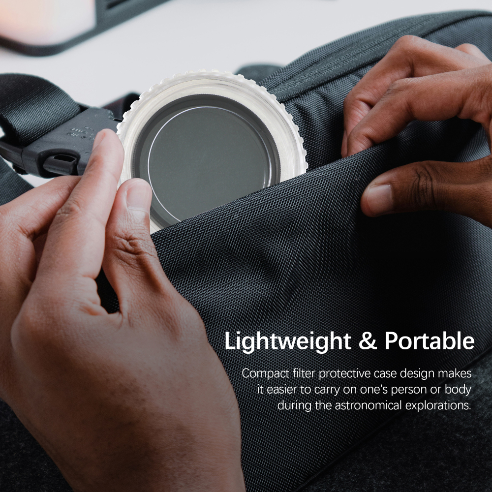 Astromania 2" Moon Telescope Eyepiece Color Filter ND96-0.6