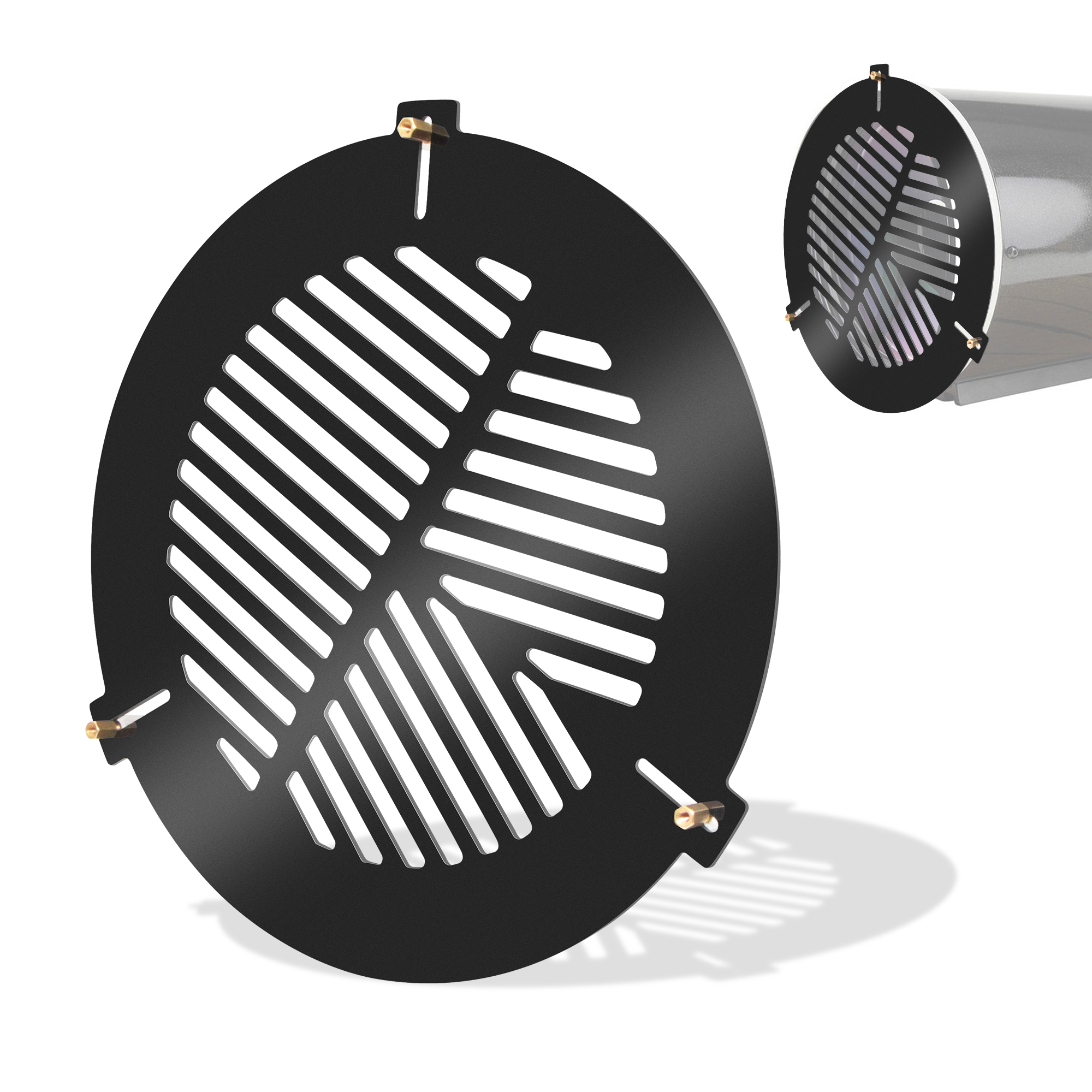 Astromania Bahtinov Mask Focusing Mask for Telescopes - FM160mm for a tube outer diameter (OD) from 175mm-220mm