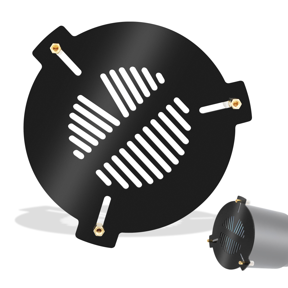 Astromania Bahtinov Mask Focusing Mask for Telescopes - FM60mm for a tube outer diameter (OD) from 65mm-100mm