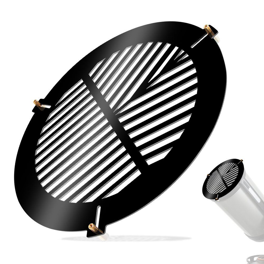 Astromania Bahtinov Mask Focusing Mask for Telescopes - FM200mm for a tube outer diameter (OD) from 215mm-260mm