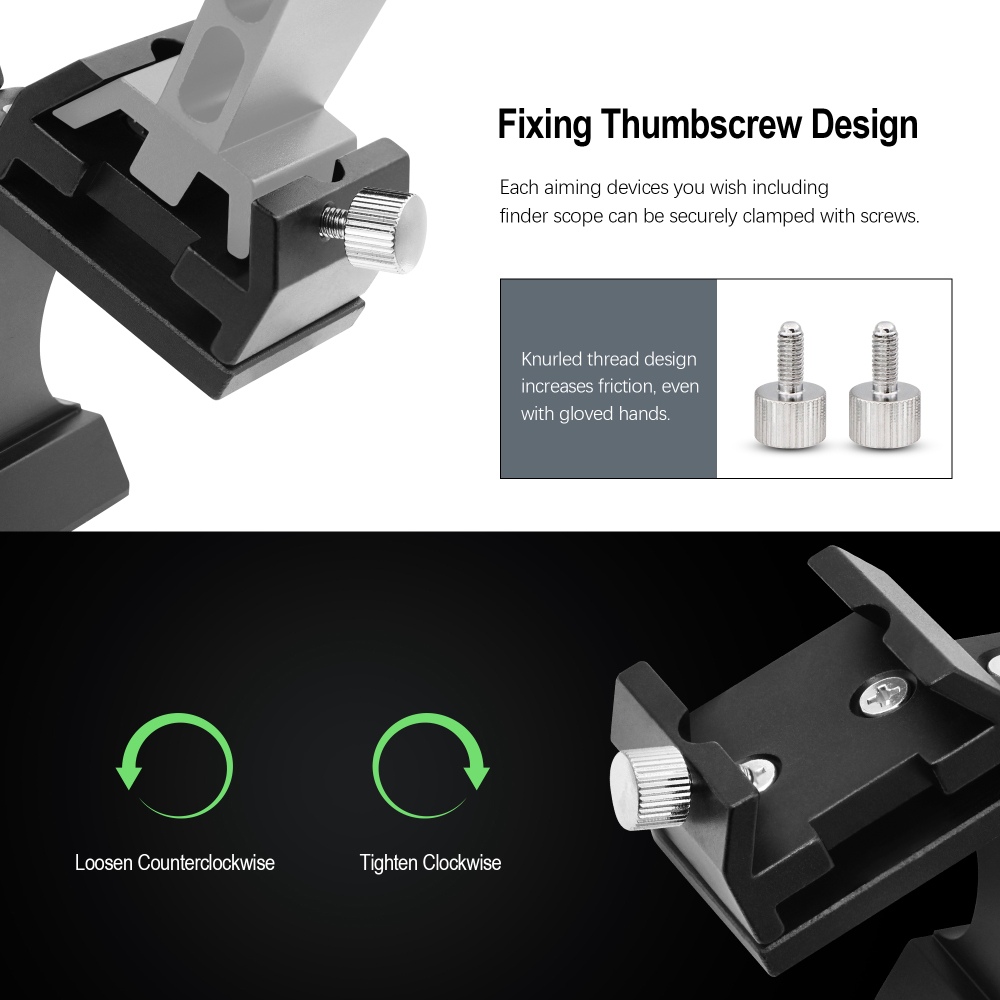 Astromania Dual Tri-Finder Mounting Bracket
