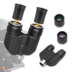 Astromania Stereo Bino Viewer with Two 32mm Plossl Eyepieces-allow you to adapt two eyepieces to your telescope and view with both eyes simultaneously