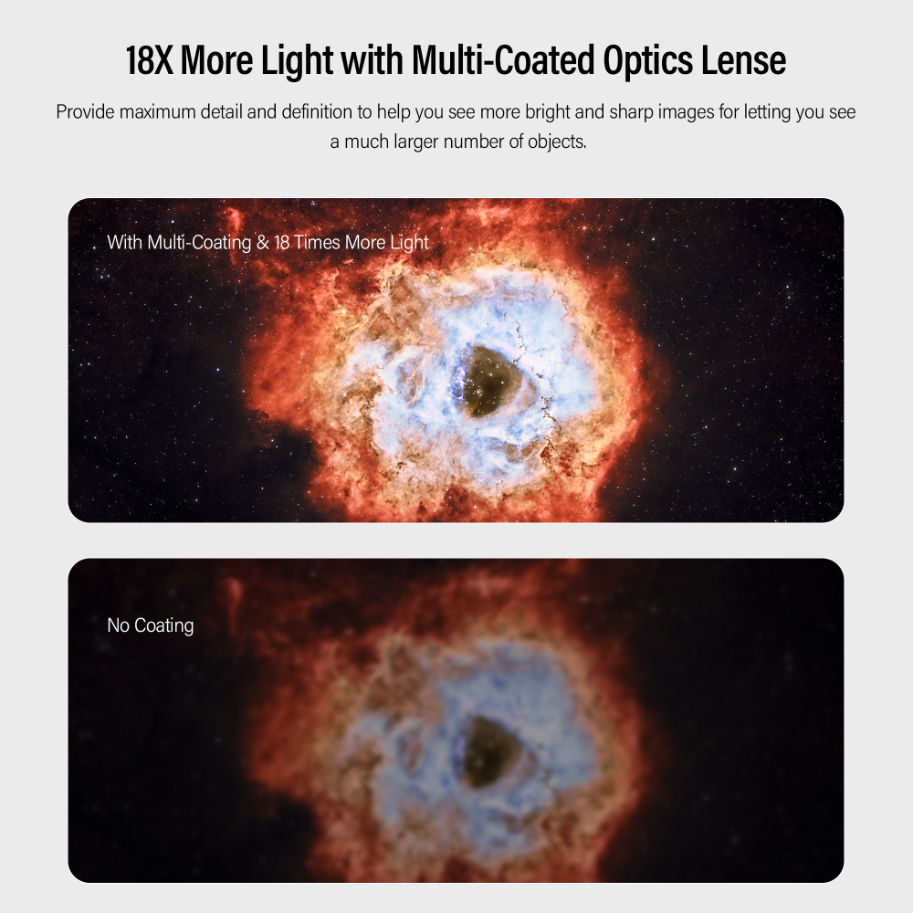 Astromania 6x30 Finder Scope, Black - allowing many astronomical objects to become visible to your eyes