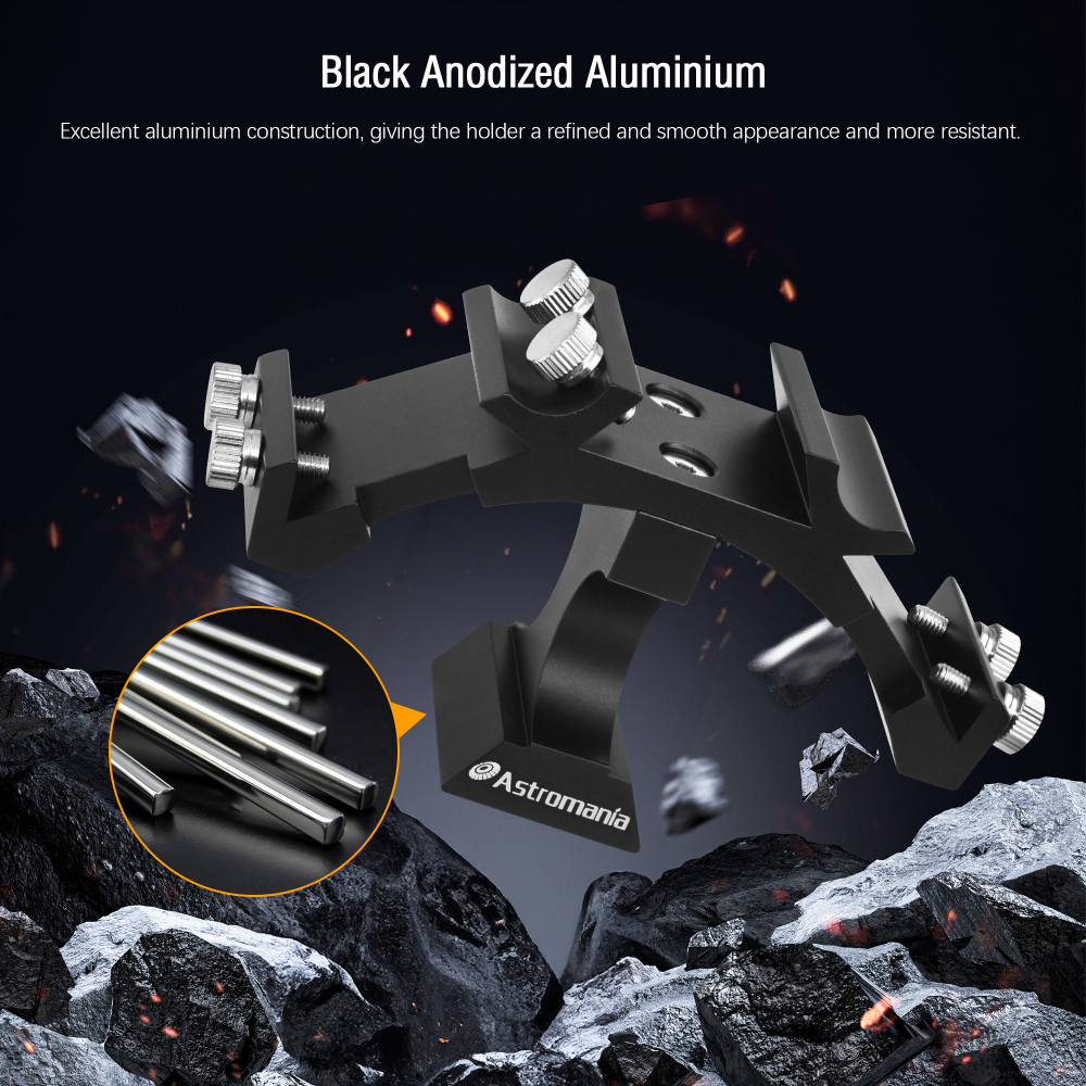 Astromania Tri-Finder finderscope mount - 3 finders but just one bracket
