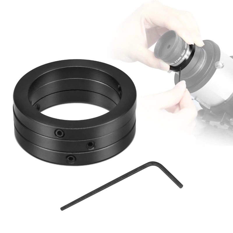 Astromania 1.25" Telescope Eyepiece Parfocal Rings, Set of Three