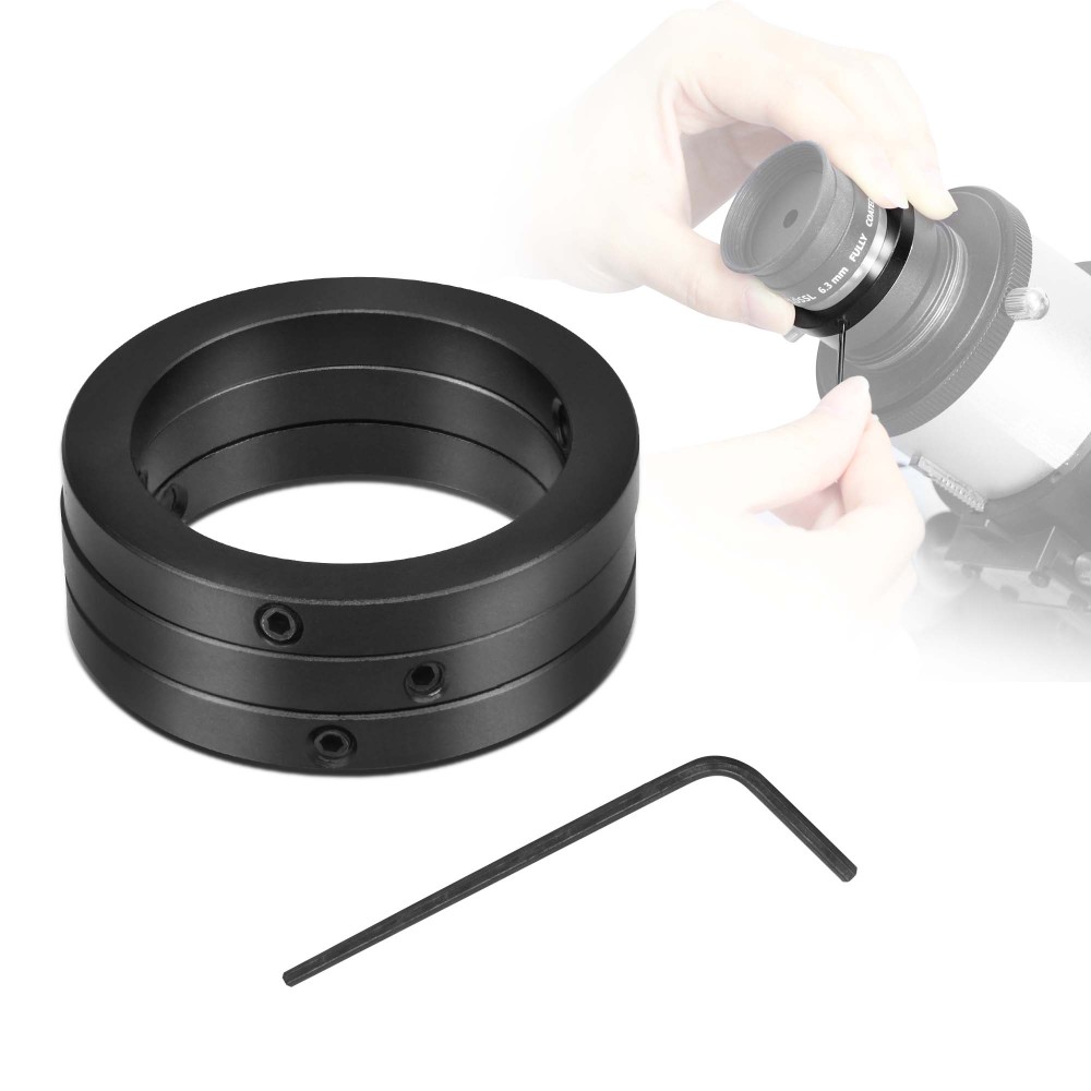 Astromania 1.25" Telescope Eyepiece Parfocal Rings, Set of Three