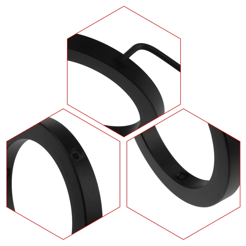 Astromania 1.25" Telescope Eyepiece Parfocal Rings, Set of Three