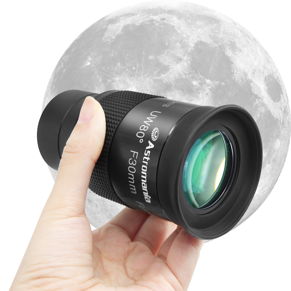 Astromania Fully Multi-coated 2" Ultra-Wide 80 Degree Eyepiece For Telescope - F30mm