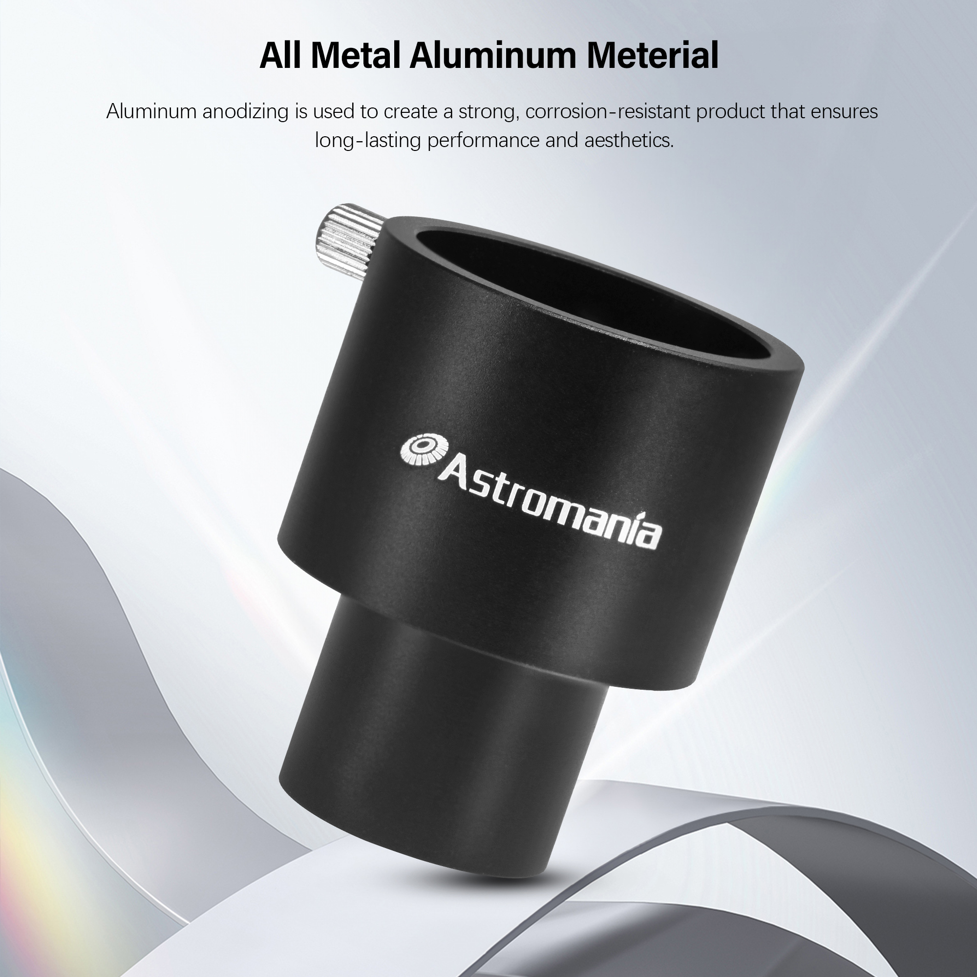 Astromania 0.965" to 1.25" Adapter - Allow you use 1.25" accessories on 0.965" telescope!