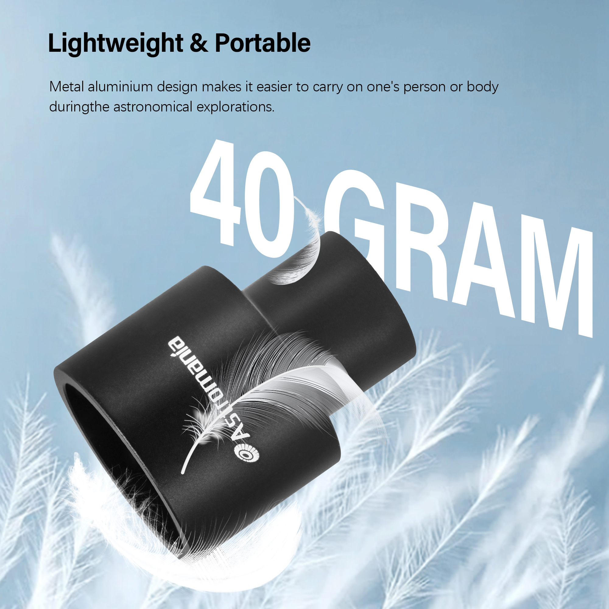 Astromania 0.965" to 1.25" Adapter - Allow you use 1.25" accessories on 0.965" telescope!
