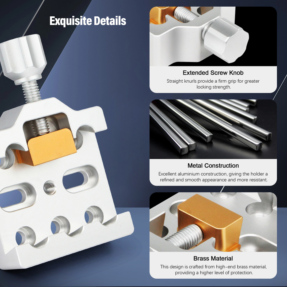 Astromania Middle-sizes dovetail with one screw - for telescopes and cameras