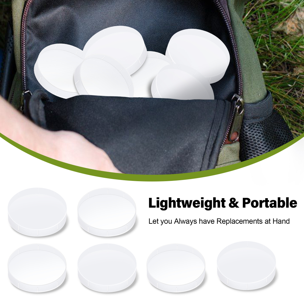 Astromania 2 Inch Telescope Eyepiece Dust Caps Set for Barlow Lens, T Adapter, Diagonal and Other Telescope Accessories, Including 6 Pcs 2 Inch Eyepiece Dust Cover