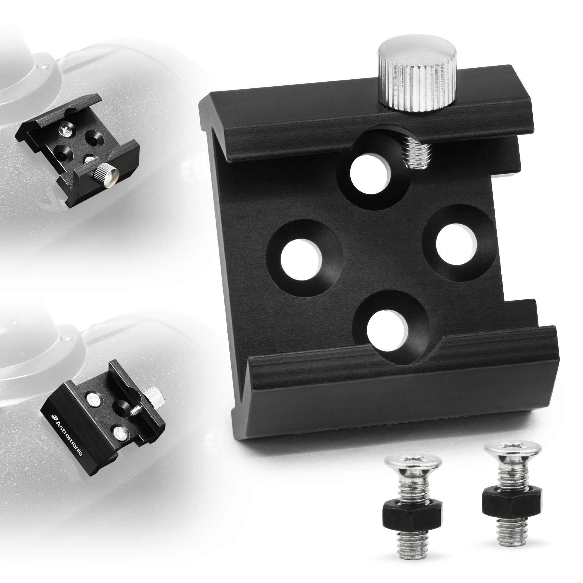 Astromania Dovetail Mounting Base With 4 Holes for M4 Screws