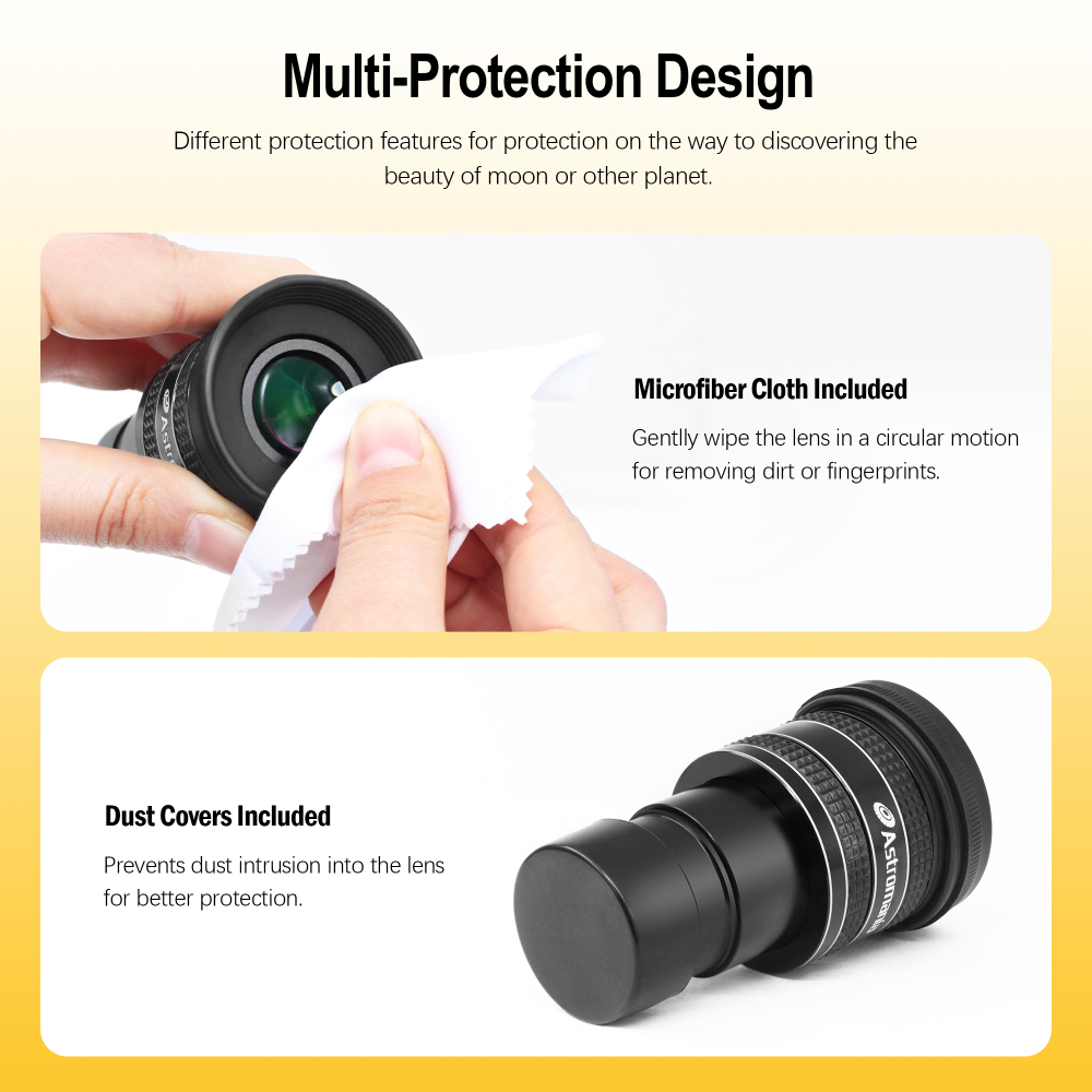 Astromania 1.25" 9mm 58-Degree Planetary Eyepiece For Telescope