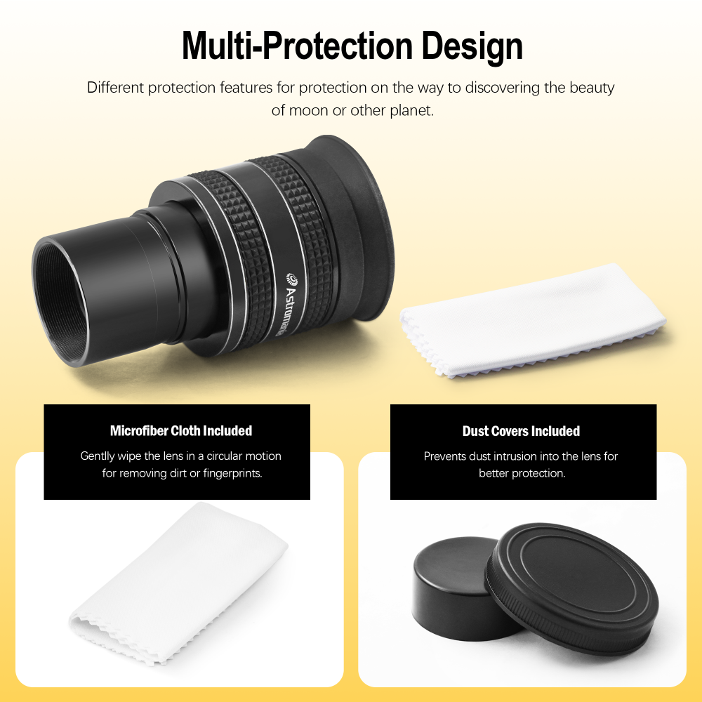 Astromania 1.25" 15mm 58-Degree Planetary Eyepiece For Telescope