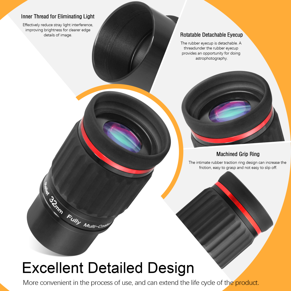 Astromania 2"- 32mm 70 Degree Super Wide Angle (SWA) - mean you always enjoy a huge field of view