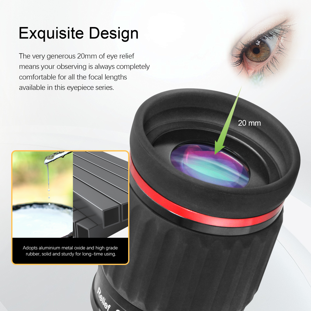 Astromania 2"- 32mm 70 Degree Super Wide Angle (SWA) - mean you always enjoy a huge field of view