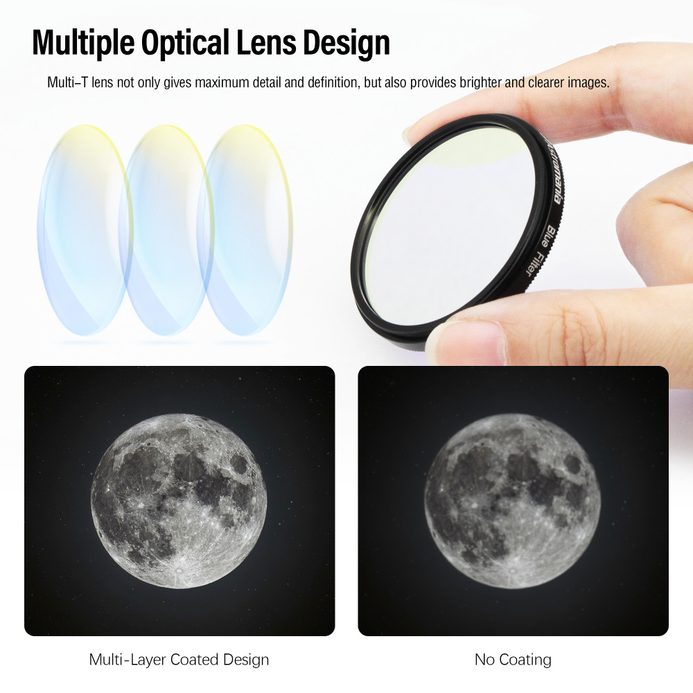 Astromania Telescope LRGB 2 Inch Filter Set