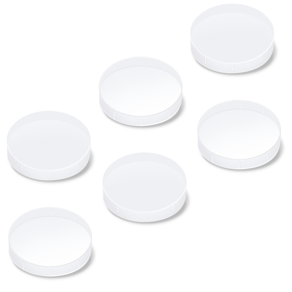 Astromania 2 Inch Telescope Eyepiece Dust Caps Set for Barlow Lens, T Adapter, Diagonal and Other Telescope Accessories, Including 6 Pcs 2 Inch Eyepiece Dust Cover