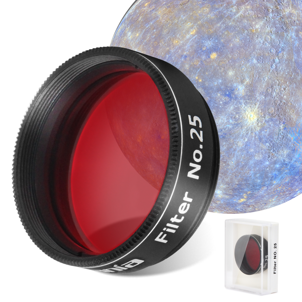 Astromania 1.25" Color / Planetary Filter - #25 Red