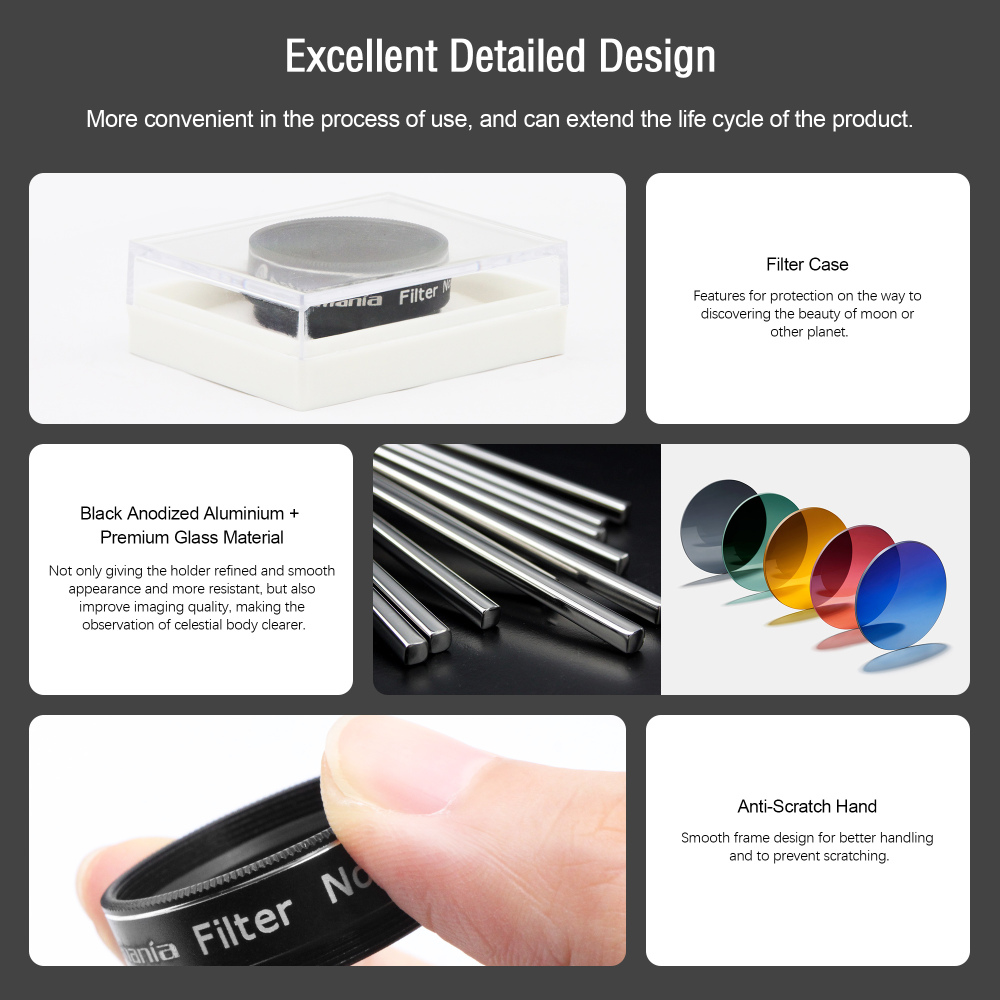 Astromania 1.25" Color / Planetary Filter - #23A Red