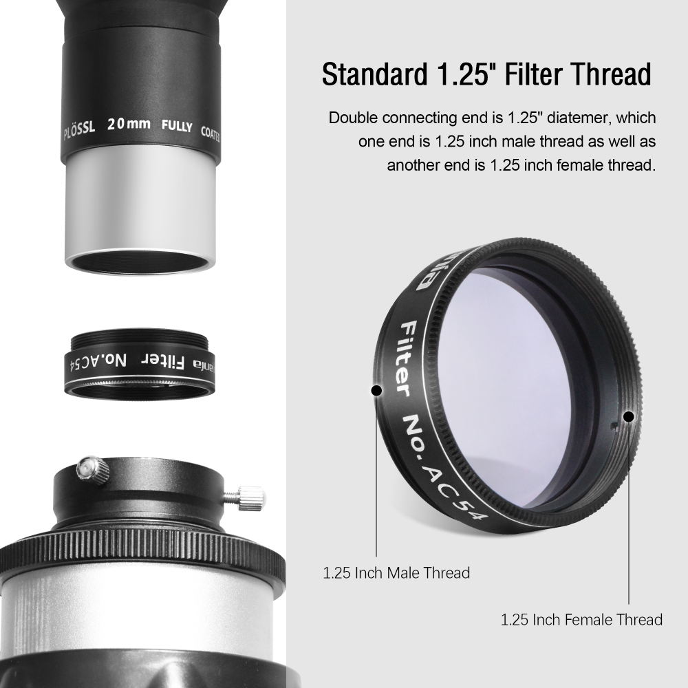 Astromania 1.25" Color / Planetary Moon Filter for Telescope - #AC54