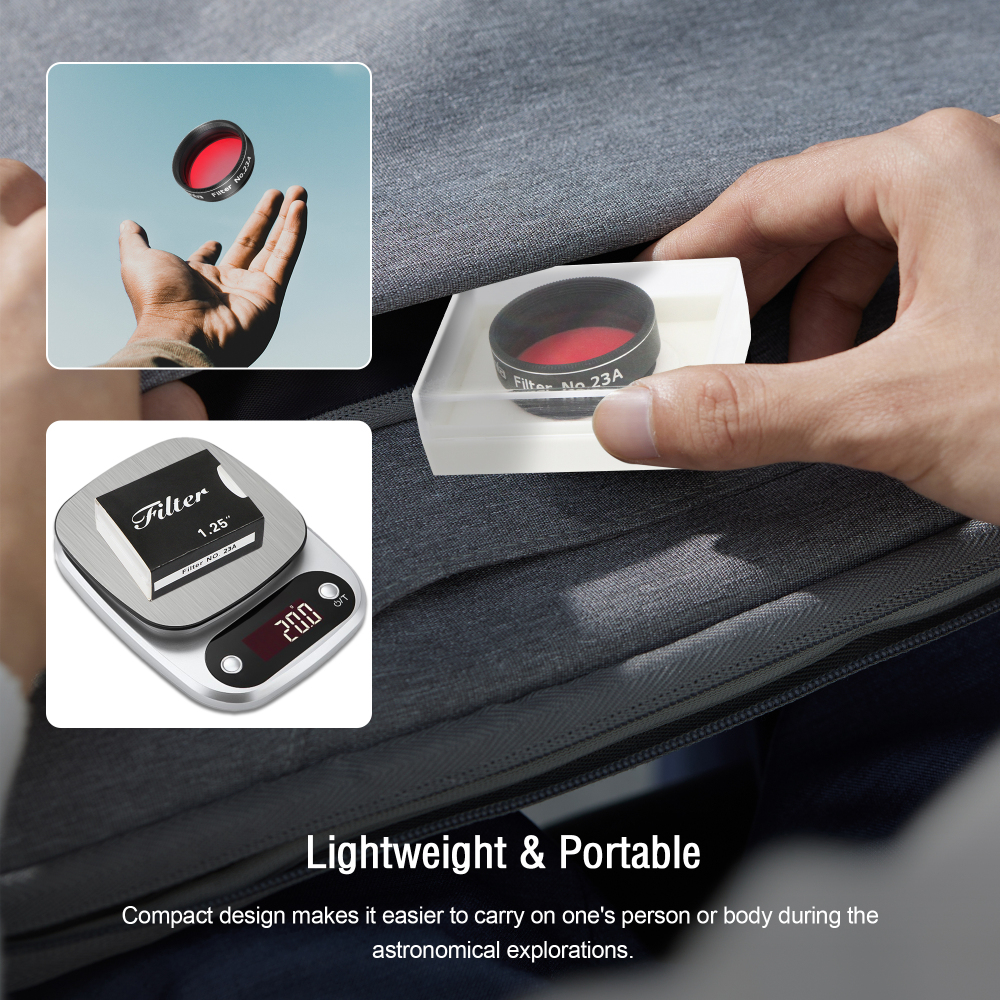 Astromania 1.25" Color / Planetary Filter - #23A Red