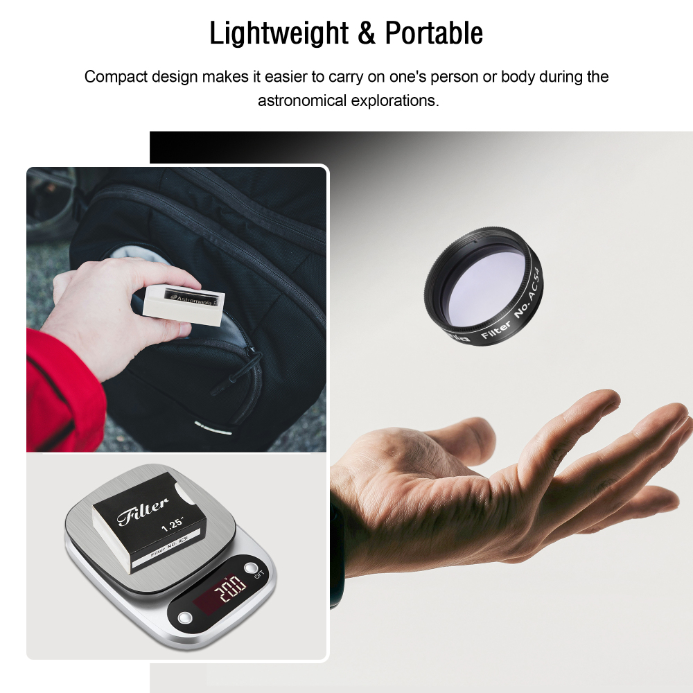 Astromania 1.25" Color / Planetary Moon Filter for Telescope - #AC54