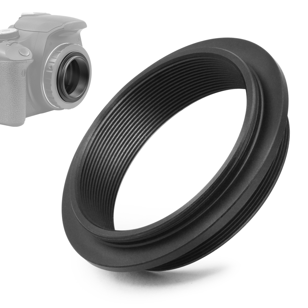 Astromania M42x0.75 to M42x0.75 Male Telescope Adapter, Metal Anodizing Aluminum Telescope Accessories to Convert M42 Female Thread to T/T2 Male Thread for Astronomical Telescopes & Cameras