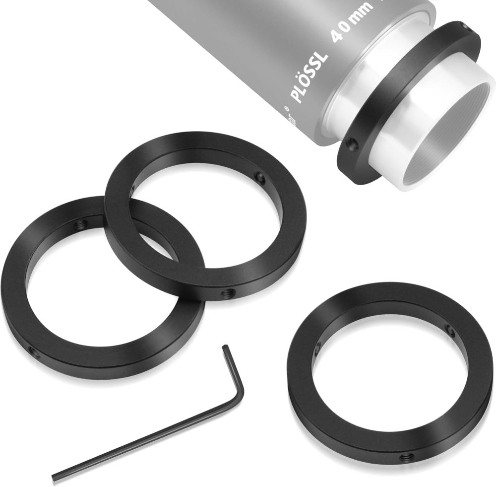 Astromania 1.25" Telescope Eyepiece Parfocal Rings, Set of Three