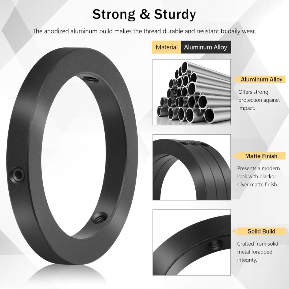 Astromania 1.25" Telescope Eyepiece Parfocal Rings, Set of Three