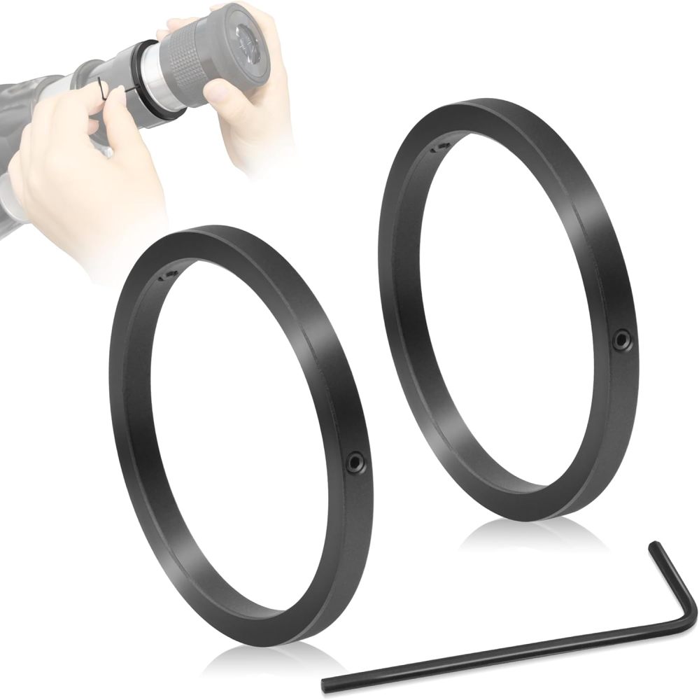 Astromania 2" Parfocal Telescope Eyepiece Rings, Set of Two