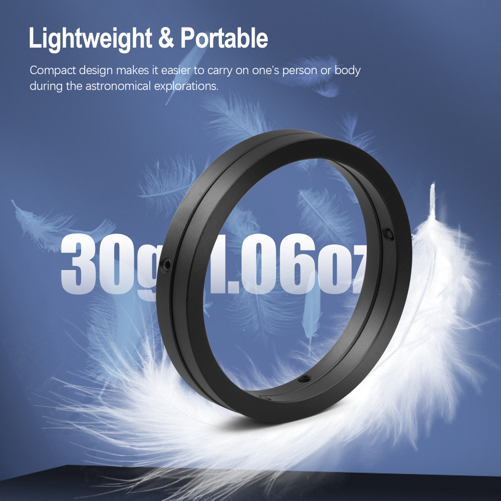 Astromania 2" Parfocal Telescope Eyepiece Rings, Set of Two