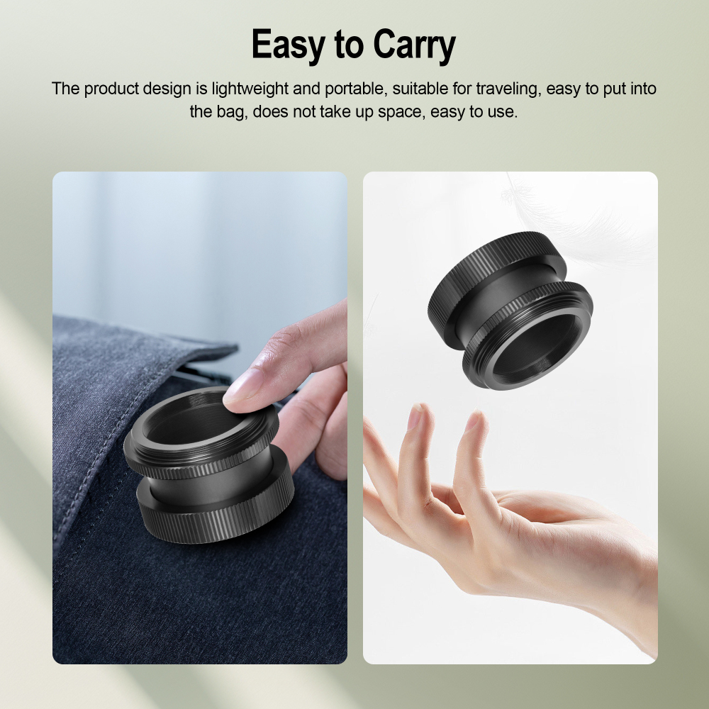 Astromania SCT Adapter for 2" SCT Diagonals - convert compatible push-in (refractor) type diagonals into a standard SCT diagonal
