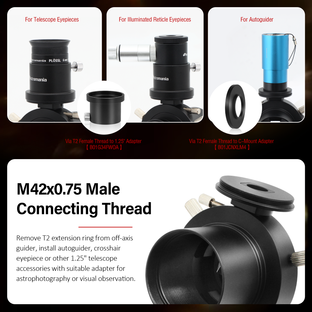 Astromania Deluxe Off-Axis Guider for Astrophotography